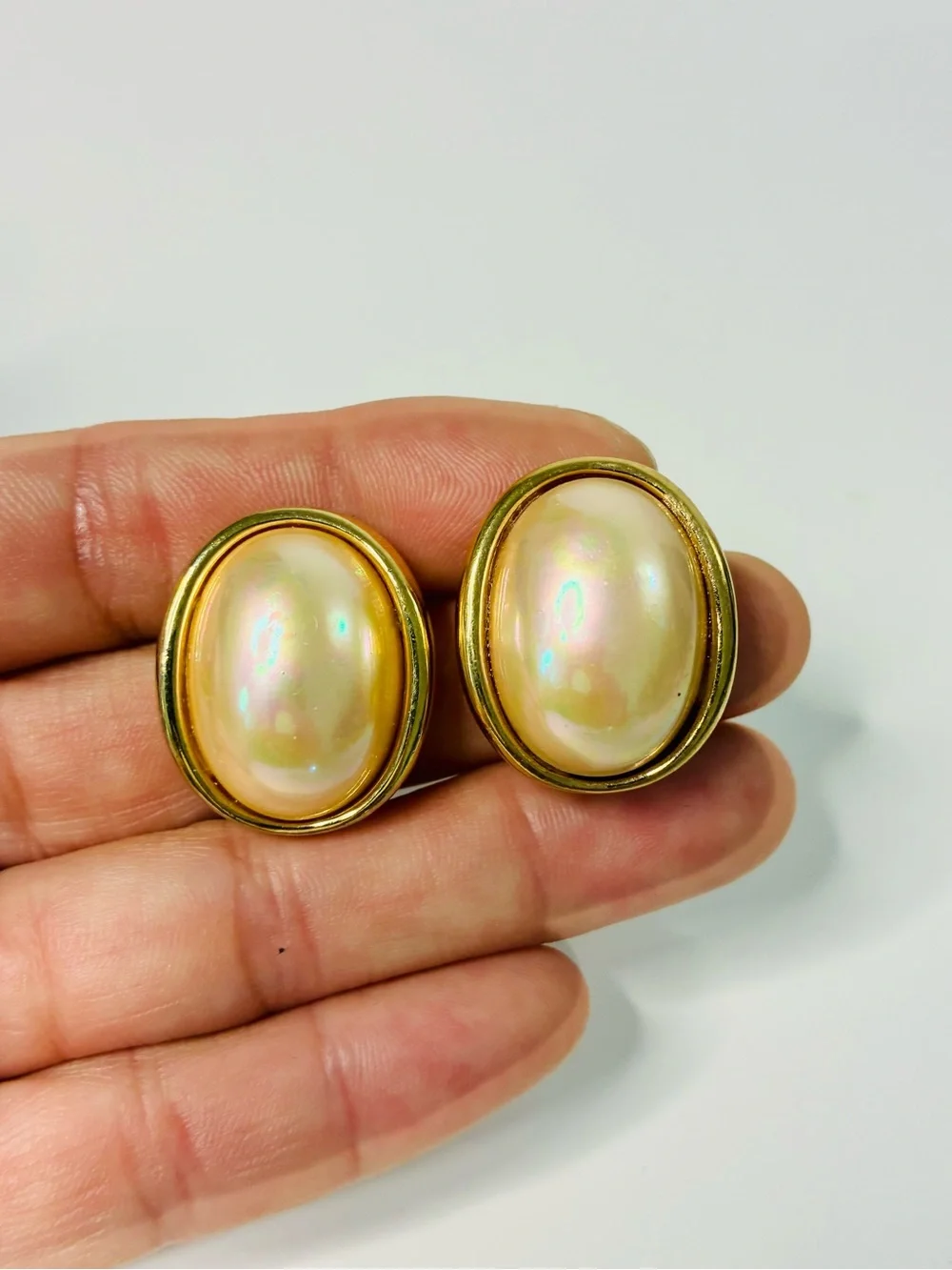 Dior clip earrings